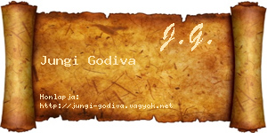 Jungi Godiva névjegykártya